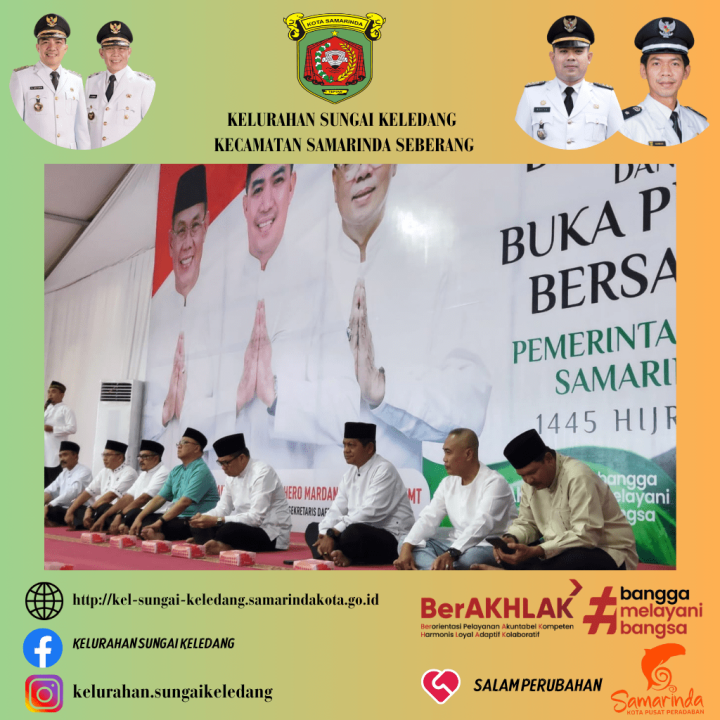 Menghadiri Samarinda Berzakat Dilanjutkan Buka Puasa Bersama Di Lingkungan Pemkot Samarinda