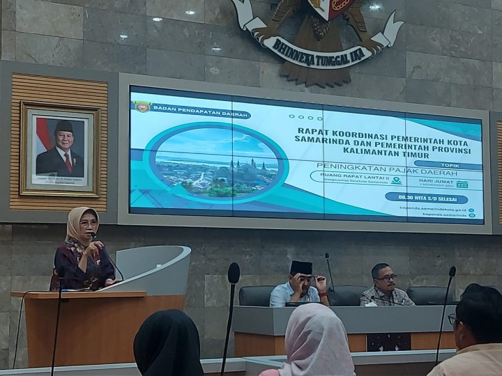 Rapat Koordinasi Peningkatan Pajak Daerah Pemerintah Kota Samarinda dan Pemerintah Provinsi Kalimantan Timur 