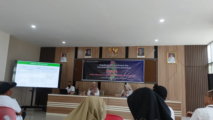 Sosialisasi Peta Ketahanan Dan Kerentanan Pangan, Food Security and Fulnerability Atlas (FSVA)
