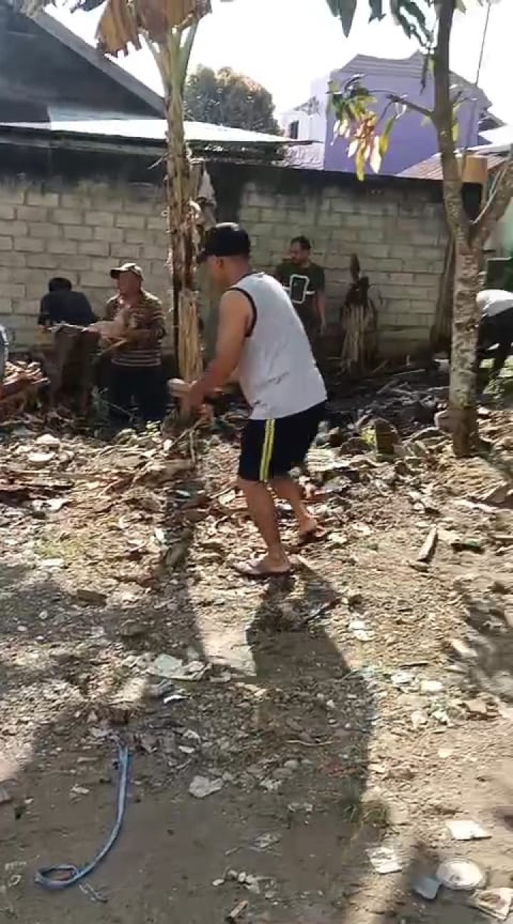Semangat Gotong Royong Warga RT 22, 24, 26, dan 30 Kelurahan Sungai Keledang