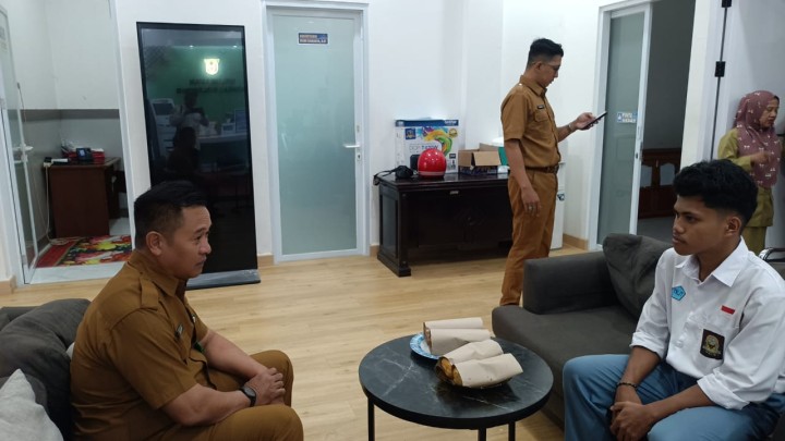Penerimaan Siswa PKL di Kelurahan Sungai Keledang
