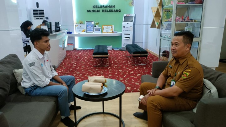 Penerimaan Siswa PKL di Kelurahan Sungai Keledang