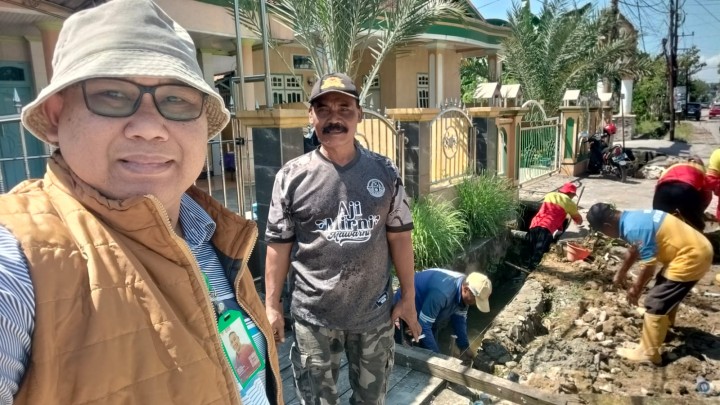 Monitoring Perbaikan Drainase/Pondasi Paret – Gerak Cepat Tim PUPR Kota Samarinda