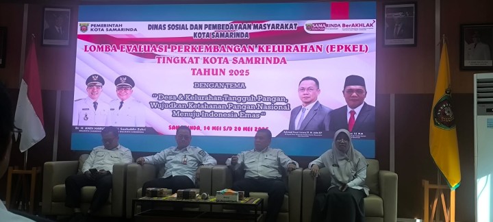 Acara Pembukaan Lomba Kelurahan (EPKEL) Tingkat Kota Samarinda dalam rangka Pembinaan & Pengawasan Penyelenggaraan Administrasi Pemerintahan Desa/Kelurahan Tahun 2025.