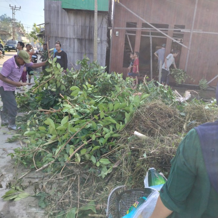 Semangat Gotong Royong Warga Sungai Keledang