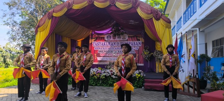 Tasyakuran & Pelepasan Siswa SMPN 46 Samarinda