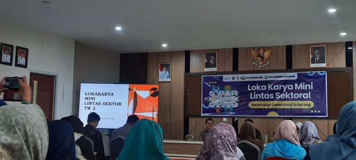 Mini Lokakarya Lintas Sektor Triwulan II – UPTD Puskesmas se-Kecamatan Samarinda Seberang
