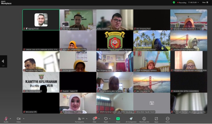 Rapat Evaluasi SKM & Sosialisasi Sistem Kerja Perangkat Daerah