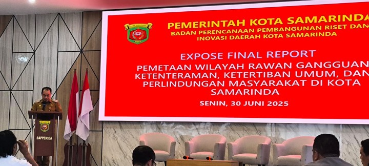Rapat Exposé Final Report Pemetaan Wilayah Rawan Trantibumlinmas