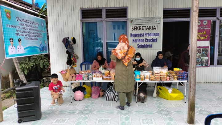 Kunjungan TP PKK Kota Samarinda & TP PKK Kabupaten Luwu Utara || Senin, 07 Juli 2025