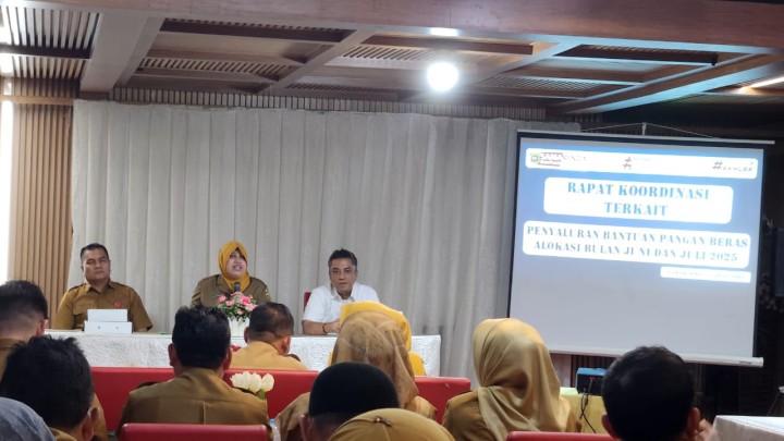 Rapat Penyaluran Bantuan Pangan Beras || Selasa, 15 Juli 2025