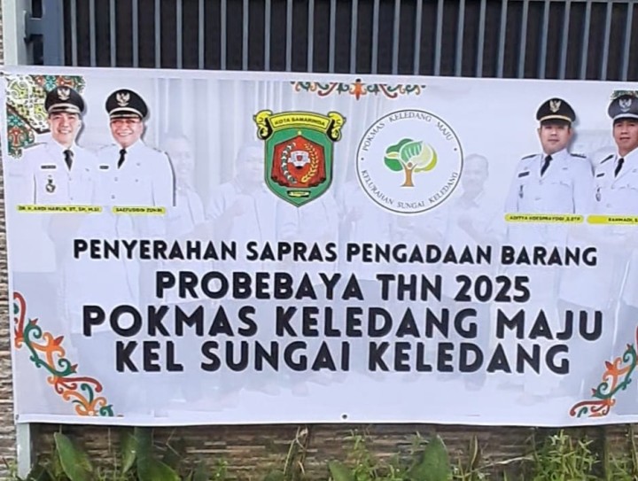 Penyaluran Barang Bantuan Pokmas Keledang Maju Bersama PPTK dan Pendamping || Kamis, 17 Juli 2025