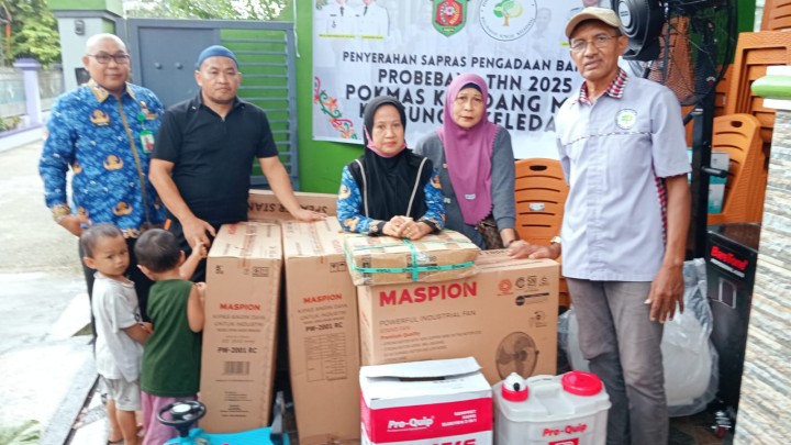 Penyaluran Barang Bantuan Pokmas Keledang Maju Bersama PPTK dan Pendamping || Kamis, 17 Juli 2025