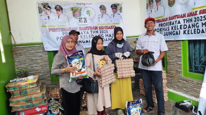 Pokmas Keledang Maju Salurkan Berbagai Bantuan Fasilitas Warga || Jum'at, 25 Juli 2025