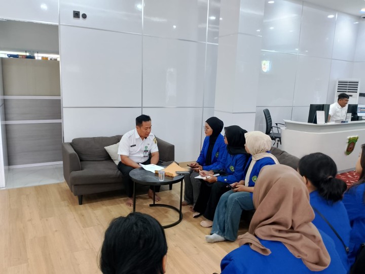 Penerimaan Mahasiswa KKN Universitas Widyagama oleh Sekretaris Lurah || Rabu, 30 Juli 2025