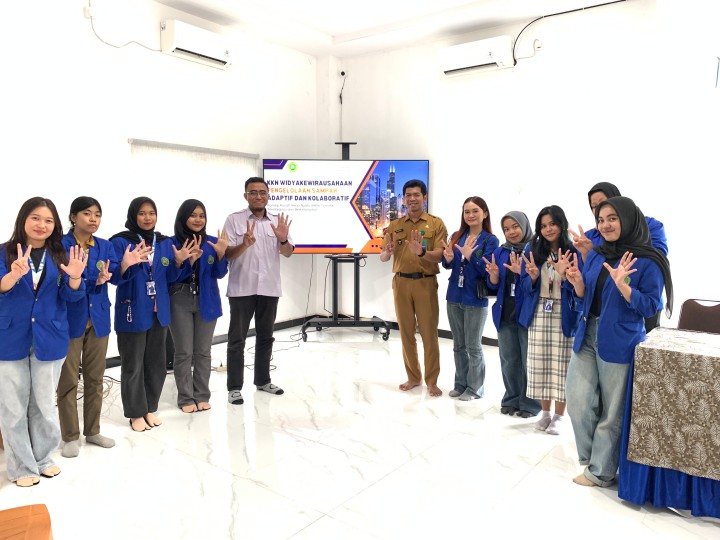 Presentasi Program Kerja Mahasiswa KKN Universitas Widyagama || Senin, 04 Agustus 2025