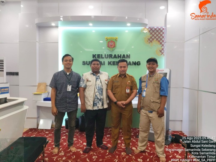 Kunjungan Sensus PBB di Kelurahan Sungai Keledang || Senin, 25 Agustus 2025