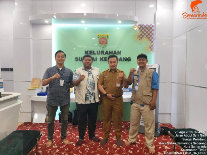 Kunjungan Sensus PBB di Kelurahan Sungai Keledang || Senin, 25 Agustus 2025