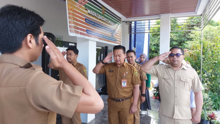 Apel Pagi Bersama Pejabat Struktural & Mahasiswa KKN UINSI || Senin, 25 Agustus 2025