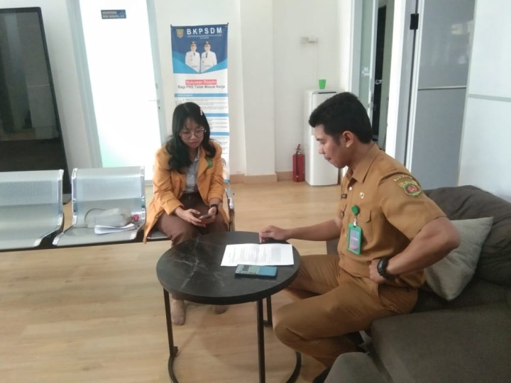 Kunjungan Mahasiswi UNMUL Terkait Pelayanan Digital || Senin, 22 September 2025