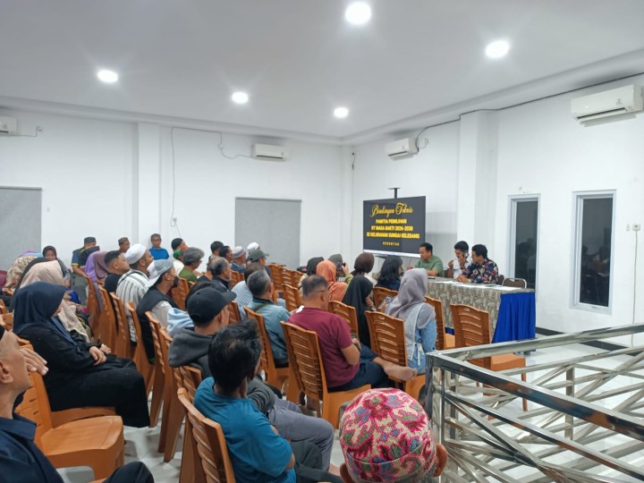 Rapat Persiapan Pemilihan Ketua RT Serentak || Rabu, 22 Oktober 2025
