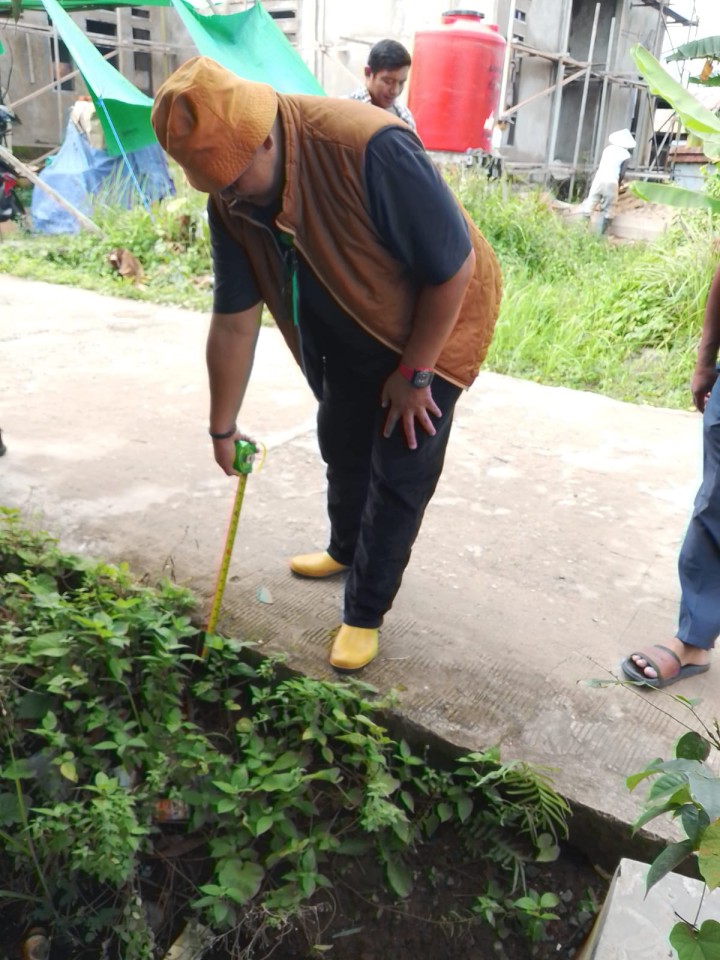 Monitoring Awal (0%) Pelaksanaan Kegiatan Infrastruktur Program Probebaya oleh Pokmas Keledang Jaya || Kamis, 23 Oktober 2025