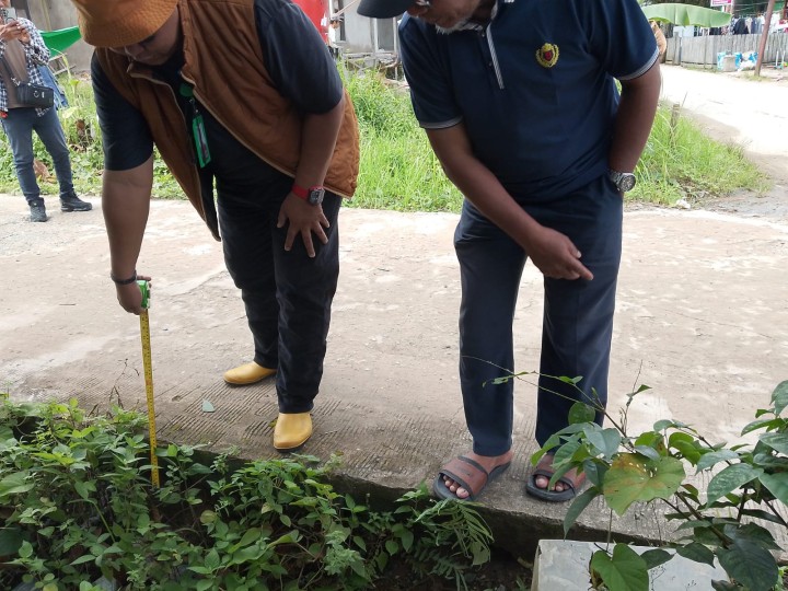 Monitoring Awal (0%) Pelaksanaan Kegiatan Infrastruktur Program Probebaya oleh Pokmas Keledang Jaya || Kamis, 23 Oktober 2025