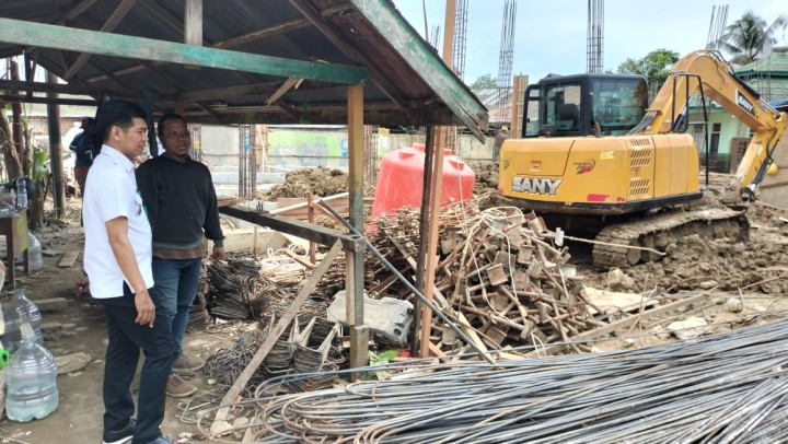 Monitoring Pembangunan Rehabilitasi Ruang Kelas SDN 012 || Rabu, 29 Oktober 2025
