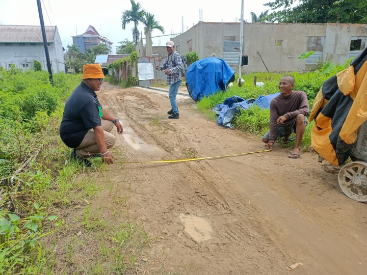Monitoring Awal (0%) Pelaksanaan Kegiatan Infrastruktur Program Probebaya oleh Pokmas Keledang Makmur || Kamis, 06 November 2025