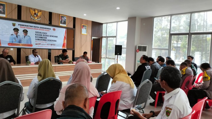Sosialisasi Kajian Risiko Bencana Kecamatan Samarinda Seberang  || Rabu, 13 November 2025