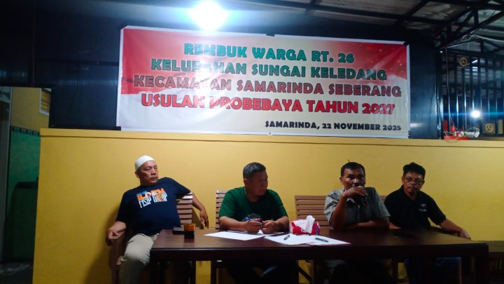 Rembuk Warga RT 26 Jl. Reel (Reel 5)  || Sabtu, 22 November 2025