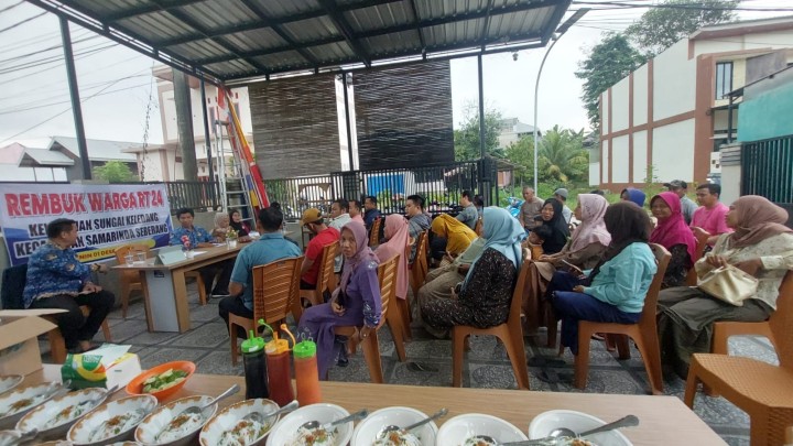 Rembuk Warga RT 24 Jl Reel || Senin, 01 Desember