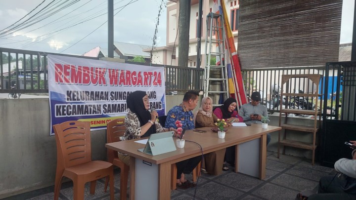 Rembuk Warga RT 24 Jl Reel || Senin, 01 Desember