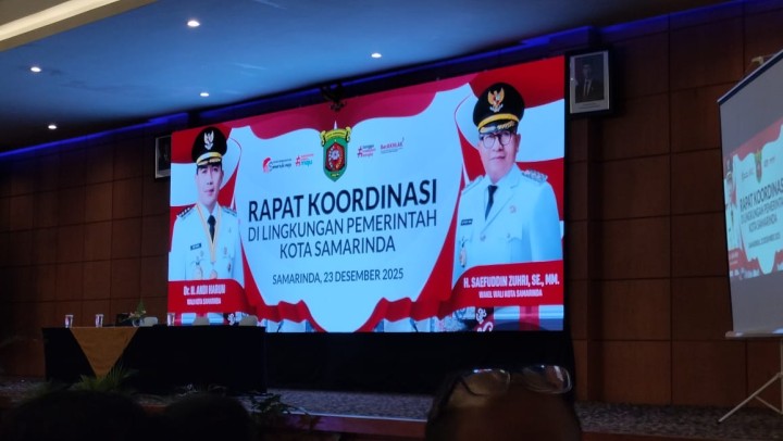 Rapat Koordinasi di Lingkungan Pemerintah Kota Samarinda || Selasa, 23 Desember 2025