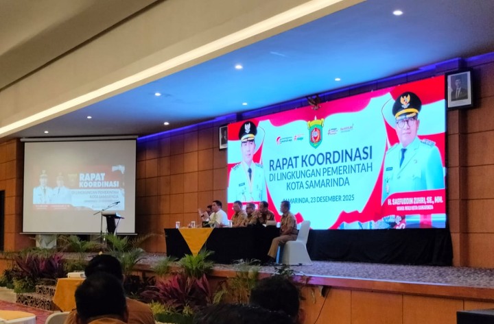 Rapat Koordinasi di Lingkungan Pemerintah Kota Samarinda || Selasa, 23 Desember 2025