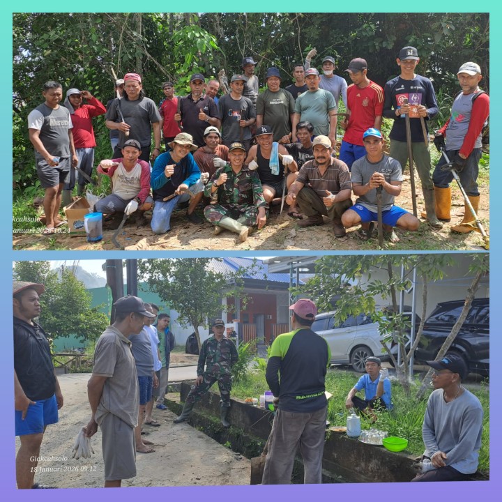 Kegiatan Gotong Royong Warga  || Minggu, 18 Januari 2026