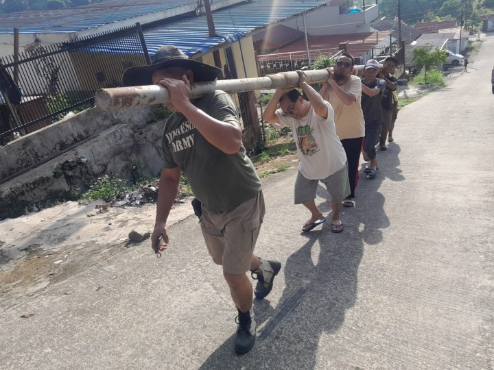 Gotong Royong Warga Kelurahan Sungai Keledang || Minggu, 08 Februari 2026