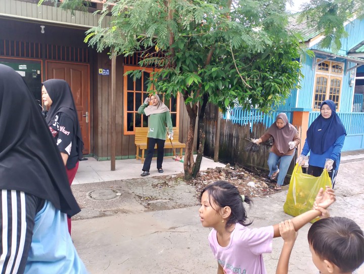 Gotong Royong Warga Kelurahan Sungai Keledang || Minggu, 15 Februari 2026