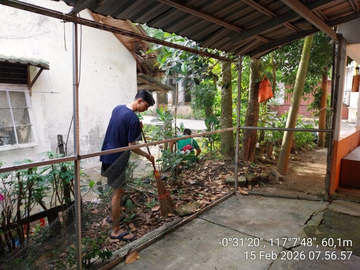 Gotong Royong Warga Kelurahan Sungai Keledang || Minggu, 15 Februari 2026