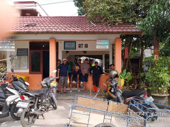 Gotong Royong Warga Kelurahan Sungai Keledang || Minggu, 15 Februari 2026