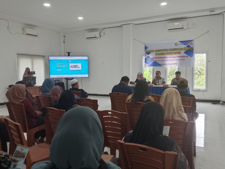 Rapat Anggota Tahunan (RAT) Tahun Buku 2025 Koperasi Kelurahan Merah Putih Sungai Keledang || Kamis, 02 April 2026