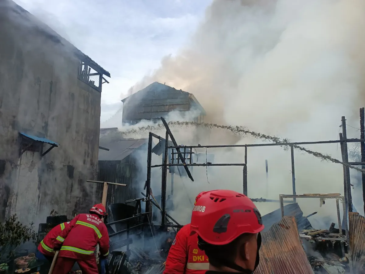 Kebakaran di Jl. Datu Iba, Bhineka 1 RT 05/06 || Senin, 15 Juni 2026