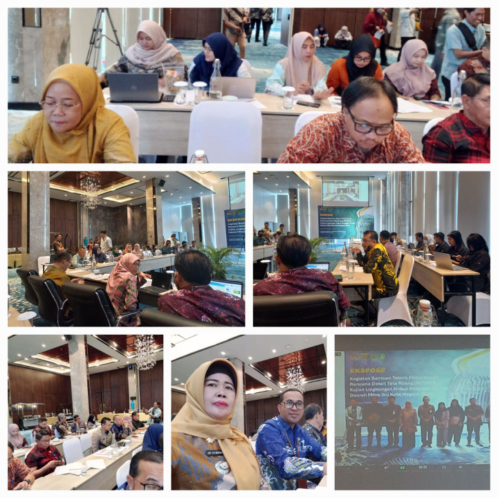 Undangan EKSPOSE kegiatan Bantuan Teknis Penyusunan Rencana Detail Tata Ruang (RDTR) & Kajian Lingkungan Hidup Strategis (KLHS) Daerah Mitra Ibu Kota Negara (IKN) bertempat di Hotel Mercure Samarinda, Kamis, 21 Sept 2023