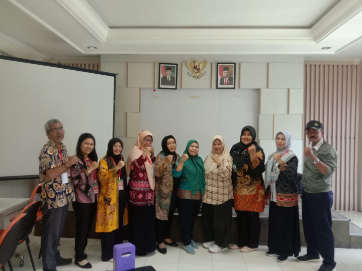 Acara pelatihan surveyor  akreditasi puskesmas lok bahu, Kamis 21 sept 2023