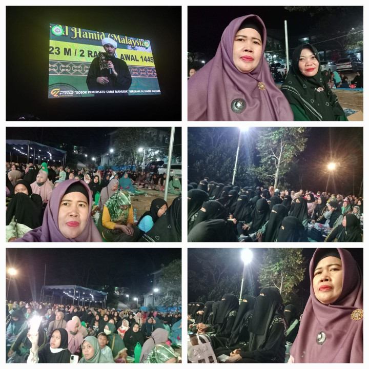 Undangan Acara Maulid Agung Al Habib, Minggu, 17 Sept 2023 di Kel. Loa Buah, kec. Sungai Kunjang
