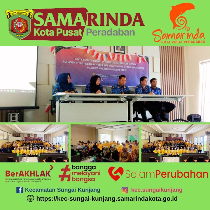 Kegiatan Pembukaan Praktek Klinik Keperawatan Komunitas, Keluarga dan Gerontik