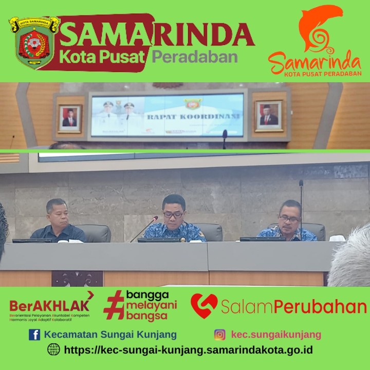 Rapat Koordinasi Camat bersama Wali Kota Samarinda
