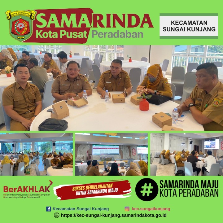 Rapat Penyelarasan Rancangan Akhir Renstra PD Tahun 2025-2029 dan Rancangan Akhir RPJMD Kota Samarinda Tahun 2025-2029, Selasa 10 Juni 2025