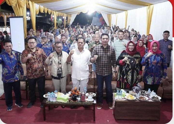 SOSIALISASI PROBEBAYA DAN PELEPASAN PURNA TUGAS CAMAT DAN KASI EKOBANG KECAMATAN SUNGAI PINANG