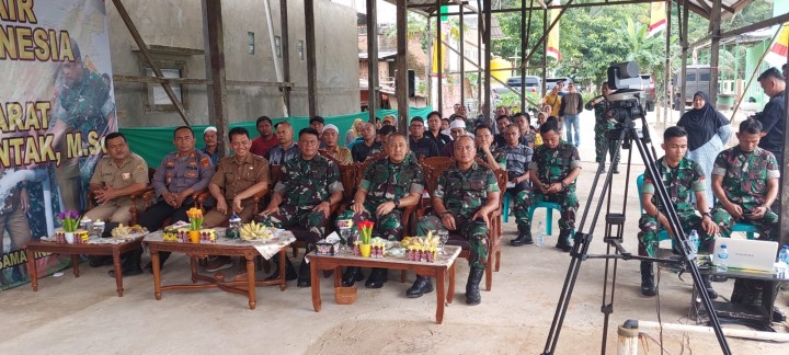 PERESMIAN 2.664 TITIK AIR PROGRAM TNI AD MANUNGGAL AIR DI KOTA SAMARINDA PROV.KALTIM TAHUN 2024